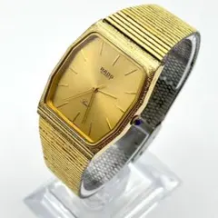 RADO ラドー オクタゴン 腕時計 新品電池交換済 ゴールド メンズ クオーツ