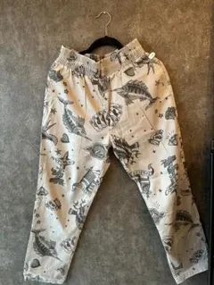 COOKMAN クックマン タトゥー柄 グレーパンツ