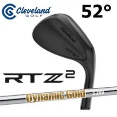 新品 クリーブランド RTZⅡ ウェッジ 52° M ブラック DGS200