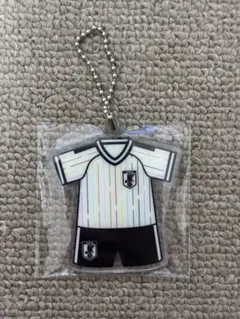 【新品】サッカー日本代表 ユニフォーム型キーホルダー JFA アウェイユニ