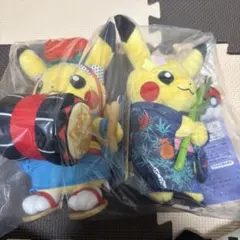 仙台七夕祭り 青森ねぶた祭 トウホク ピカチュウ ぬいぐるみ 2個セット 新品 仙台七夕祭り 青森ねぶた祭 トウホク ピカチュウ ぬいぐるみ 2個セット