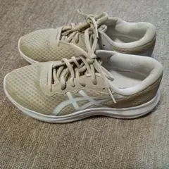 asics LAZERBEAM スニーカー ベージュ　23.5