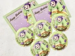 ワンピース 麦わらストア 3月 誕生日 ジュエリー缶バッジ カード お玉