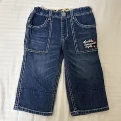 DOUBLE.B ミキハウス デニムハーフパンツ 110cm