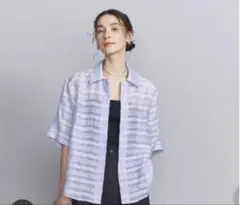 BEAUTY&YOUTH UNITED ARROWSジャガード半袖シャツのサムネイル