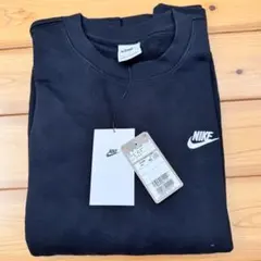 ◯ナイキ スウェット トレーナー L 黒 新品 NIKE クルーネック メンズ