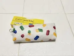 エピペンポーチ　ブロック柄　保冷・保温　エピペンケース
