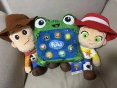 ウッディー　ジェシー　LL リリーパッド　ダイカットぬいぐるみ　トイストーリー5のサムネイル