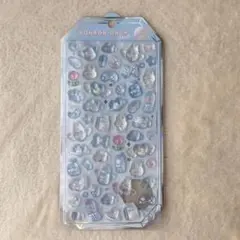 ボンボンドロップシール　シャーベット　みずいろボンボン