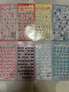 ボンボンドロップシール ミニ サンリオ　ハローキティ　はぴだんぶい　クロミ