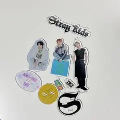 Stray Kids アイエン アクスタ シーグリ・ペンミdominATE