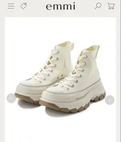 【emmi×CONVERSE】AS TREKWAVE HI 値下げのサムネイル