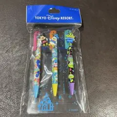 ディズニーボールペン　レゴブロック風　3点セット