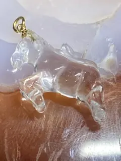 天然石　水晶　ユニコーン　アクセサリーパーツ　クリスタル　パワーストーン