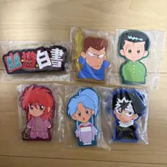 即購入OK 幽遊白書 一番くじ I賞 ラバースタンド 6種セット