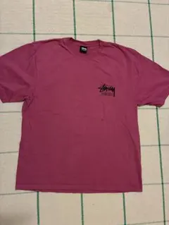 STUSSY HONOLULU Tシャツ ピンク Lサイズ