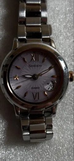 【動作確認済】カシオ シーン SHEEN 電波ソーラー SHN-1500