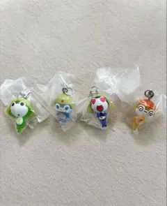 ケロロ軍曹 ちびケロめじるしアクセサリーであります 4個セット