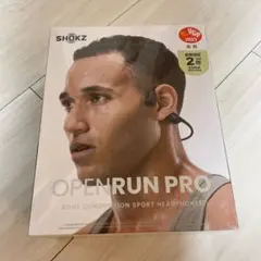 SHOKZ OPENRUN PRO 骨伝導イヤホン ブラック