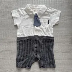 【新品未使用】petit main プティマイン カバーオール