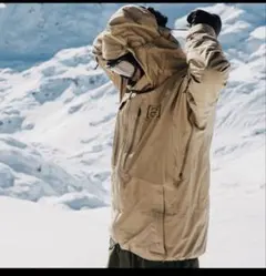 Burton ak ベージュ ブラック　セット　スノーボード　ウエア　バートン