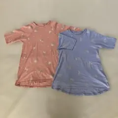＊直営店購入　patagonia girls 5分袖　t-shirts 2set