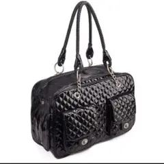 キルティング トートバッグ キャリーバッグ ブラック