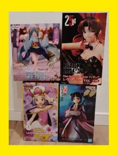 【新品未開封】美少女系フィギュア　BLACK LAGOON　初音ミク　まとめ売りのサムネイル