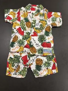 BREEZE フルーツ柄 半袖シャツ＆ショートパンツ 90