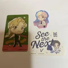 BTS TinyTAN V モバイルステッカーコレクション