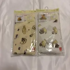 UNIQLO ボディースーツ 長袖 70 2着