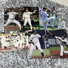 プロ野球チップス カード 2014 2015 阪神タイガース 6枚
