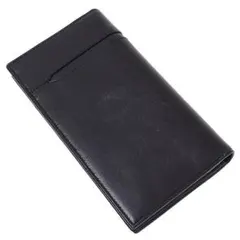(ブルガリ)BVLGARI オクト レザー デザイン 長財布 黒 箱 D4862