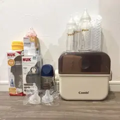 哺乳瓶セット　pigeon combi nuk