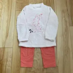 UNIQLO ユニクロ Minnie ミニー フリース パジャマ／120cm