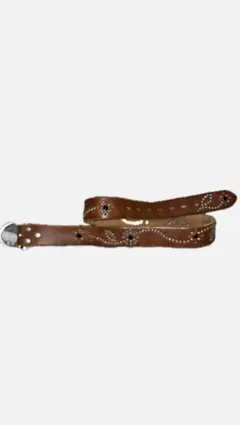 jentlouis Leather Studded Belt ベルト jentlouis Leather Studded Belt Free size - メルカリ