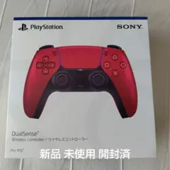 SONY DualSense ワイヤレスコントローラー 赤 新品 未使用 開封済