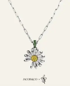 JACOB&CO 花モチーフ ネックレス