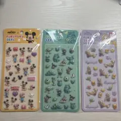 C*a様 ディズニー ぷくぷくシール 3枚セット