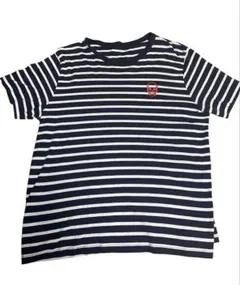 lucien pellat-finet ボーダー Tシャツ スカル刺繍　ＸＬ☆のサムネイル
