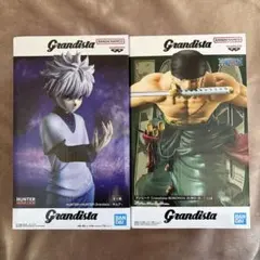 【未開封品】Grandista キルア&ロロノア・ゾロ 2体セット