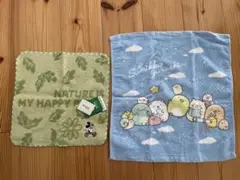 ミッキーマウス　すみっコぐらし　ハンカチ　タオル　セット