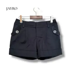 ジャイロ JAYRO ショートパンツ S 黒 日本製 ハーフパンツ 美脚