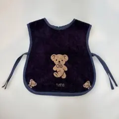 横浜ナナ　nana クマ刺繍スタイ