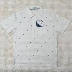 Crocodile ホワイト ポロシャツ M