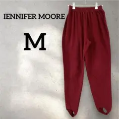 IENNIFER MOORE 【M】赤 トレンカスエットパンツ