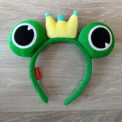 【美品】ロッテワールド　カエル　カチューシャ　韓国