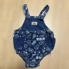 www wisher デニムオーバーオール