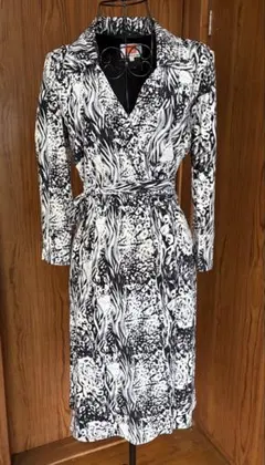 ラップワンピース　ストレッチタイプ