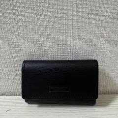 【新品同様】 バーバリーブラックレーベル　キーケース　ブラック　黒　レザー